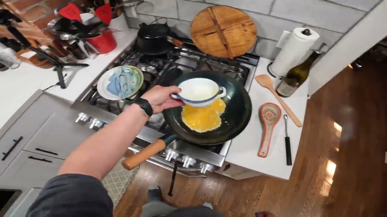 Step 5: Step 5: Cook simple food first to build up the seasoning