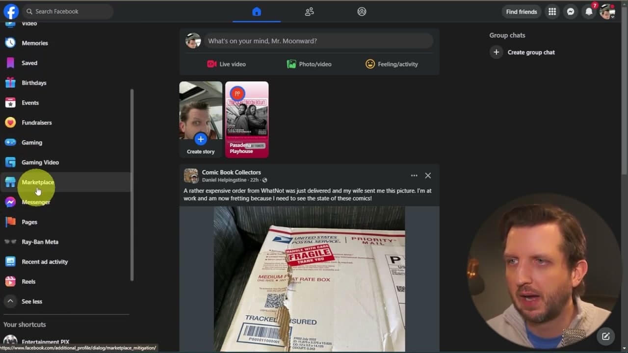 Step 1: Open Facebook and Navigate to Marketplace