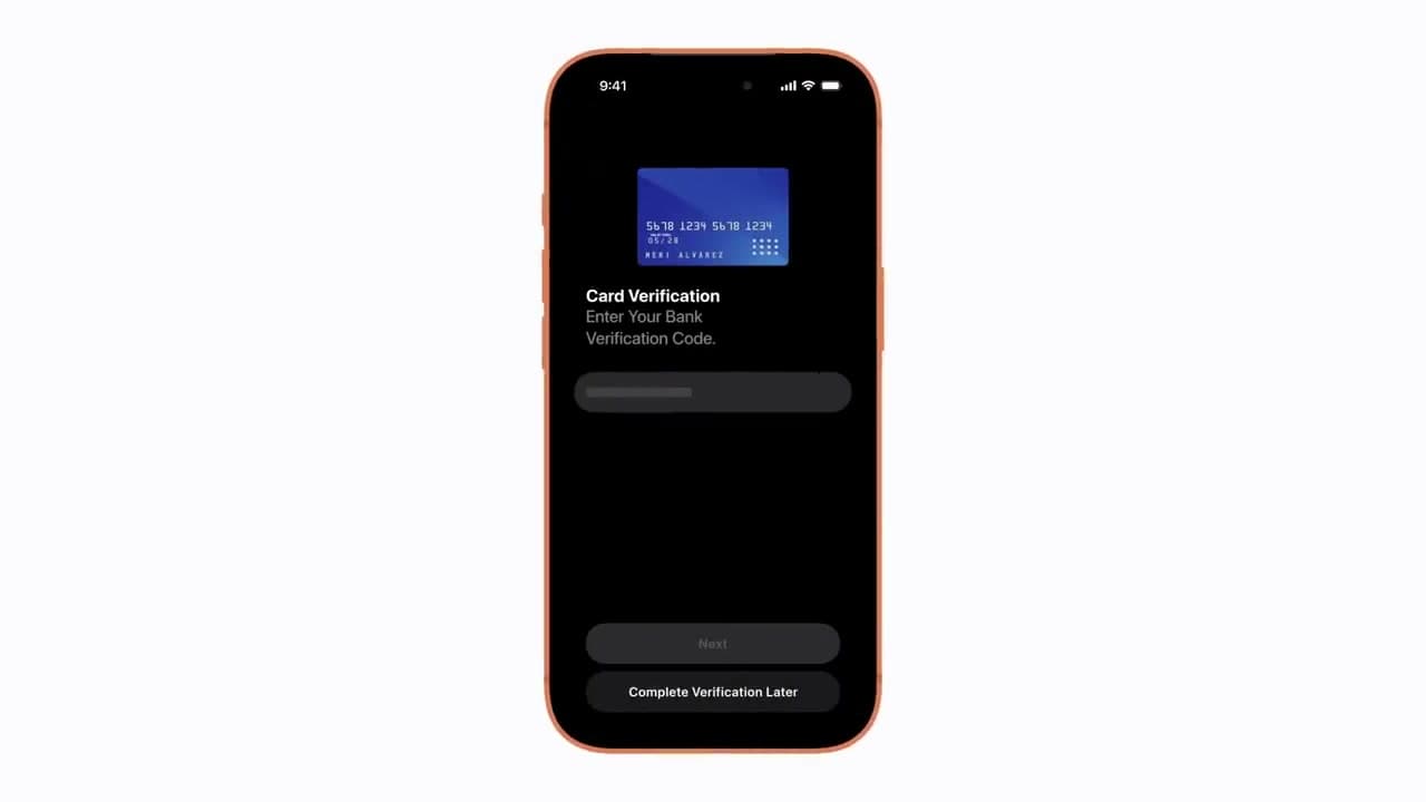 Step 4: Step 4: Verify the Card With Your Bank