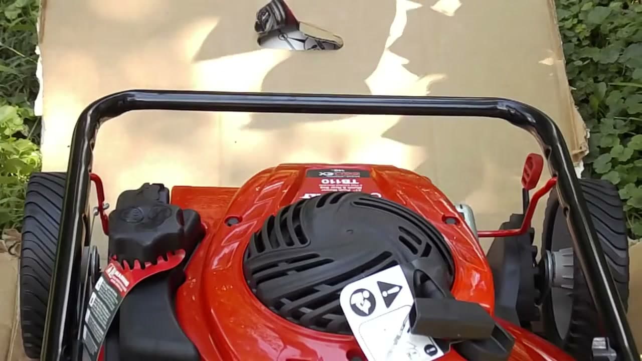 Step 2: Step 2: Clear the yard and put on safety gear