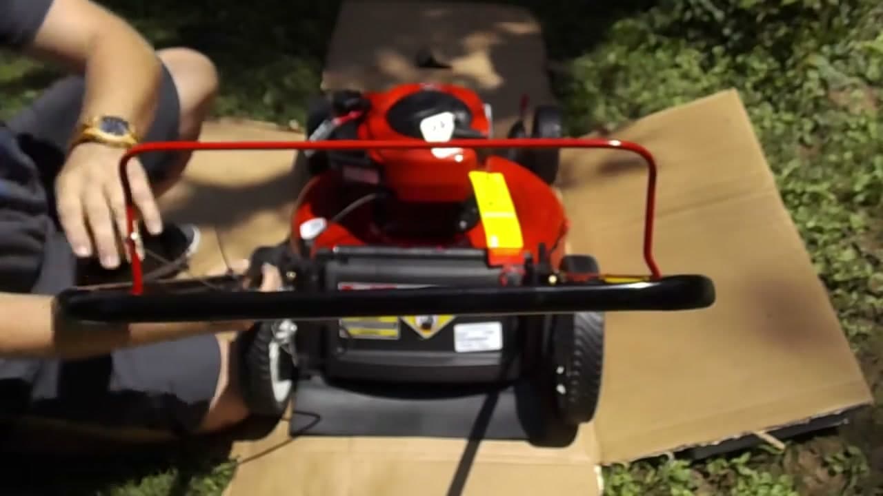 Step 4: Step 4: Install the T-bolts and extend the upper handle