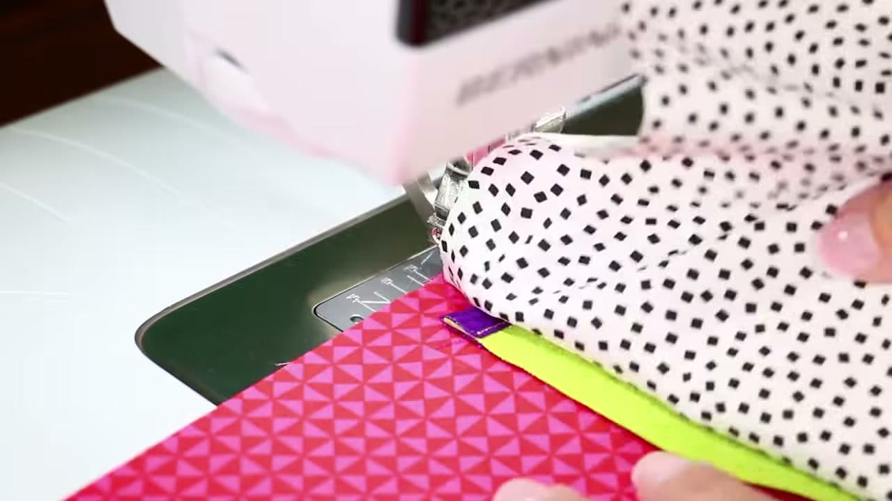 Step 4: Stitch the Outer, Zipper and Lining Together in One Seam - How to Sew a Zipper Pouch