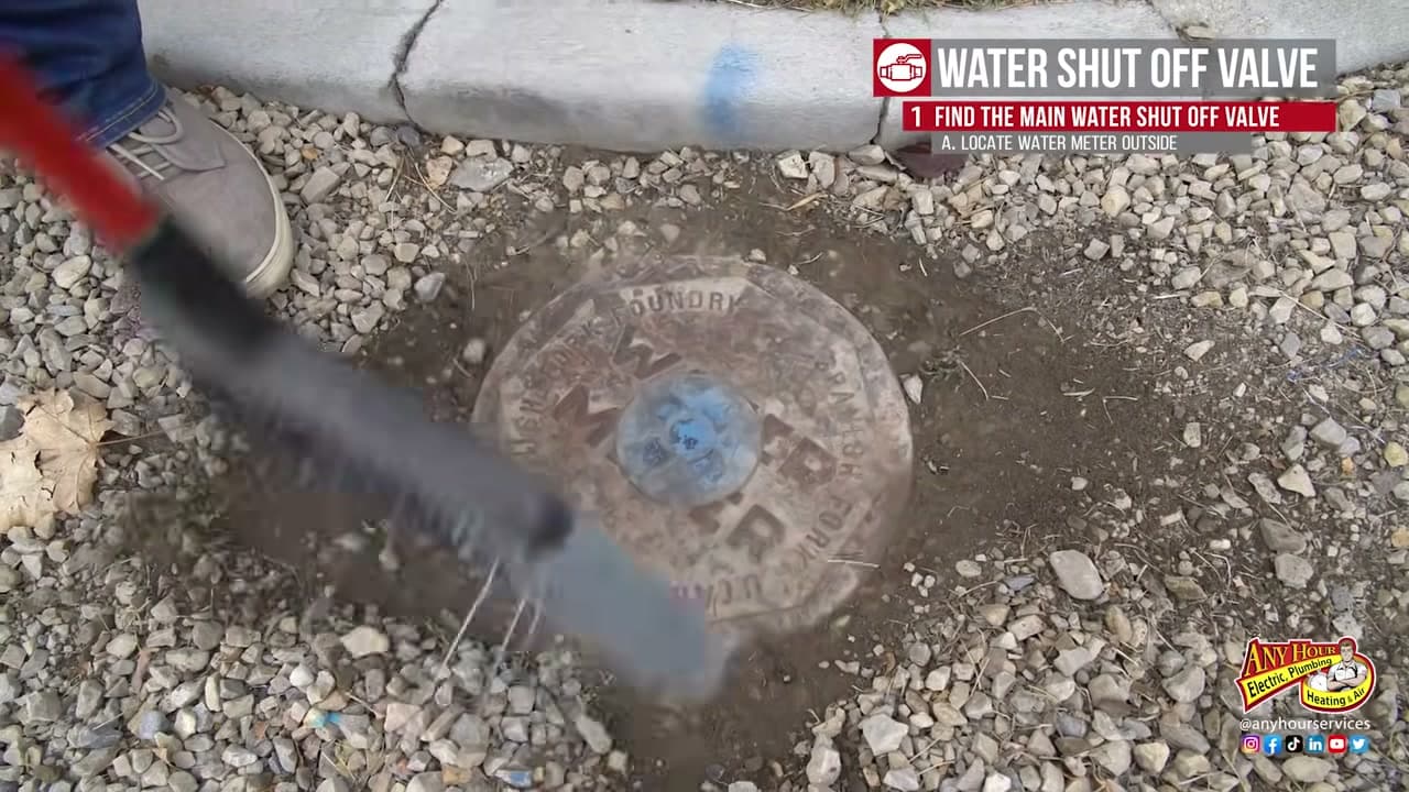Step 1: Step 1: Find the Water Meter by the Street