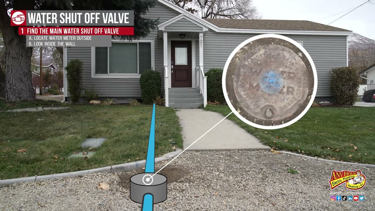 Step 2: Step 2: Trace the Line From the Meter Into the House