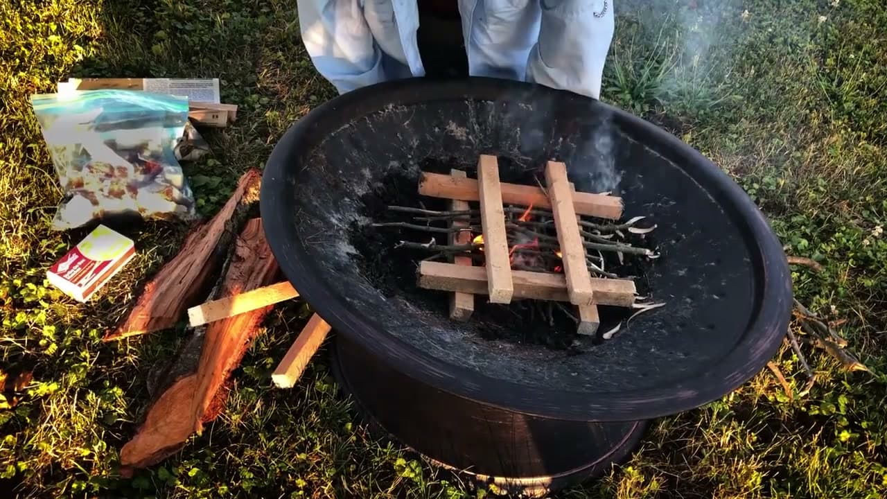 Step 6: Light the Bottom in Two or Three Spots