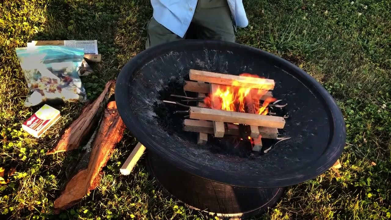 Step 7: Feed the Flame and Let It Burn Down