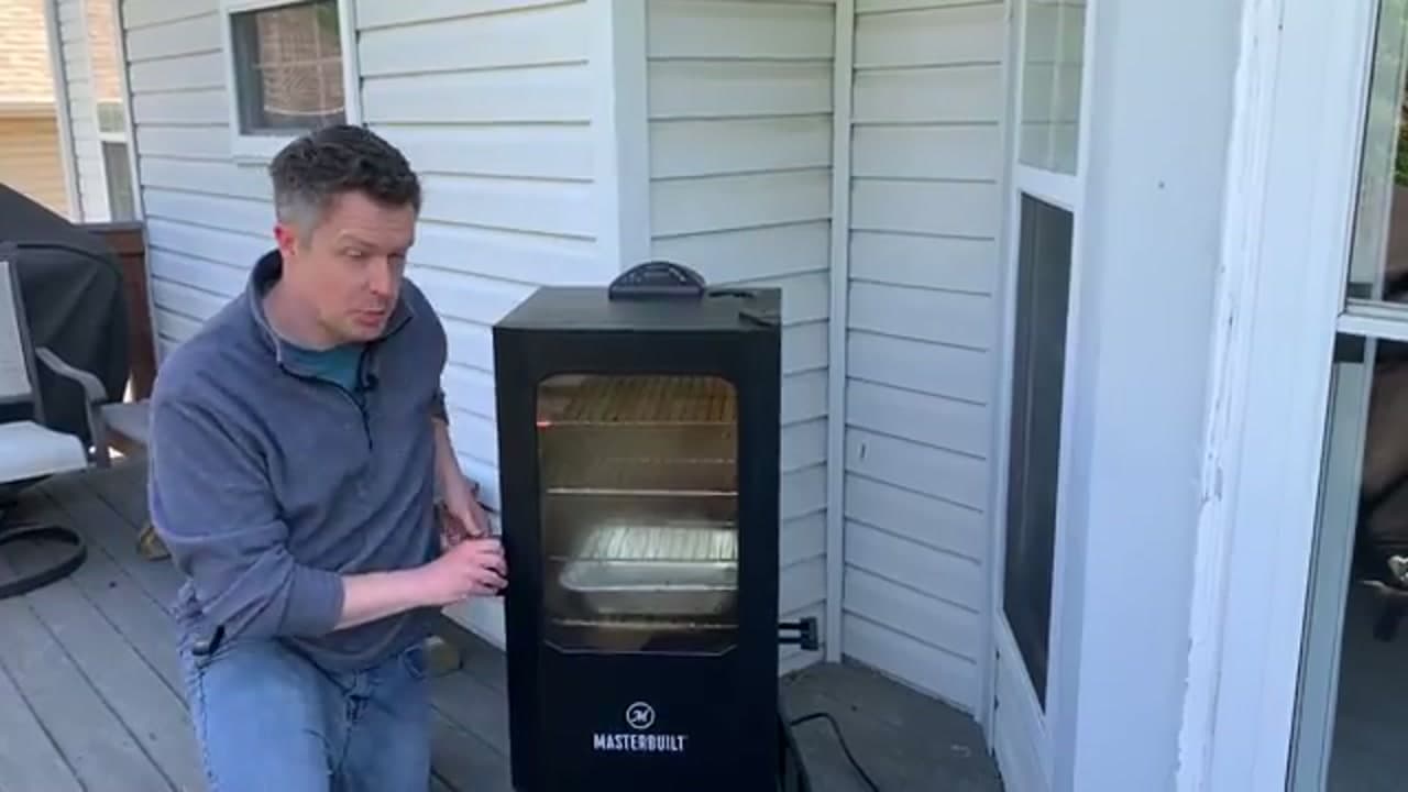 The finished result: How to Use a Smoker
