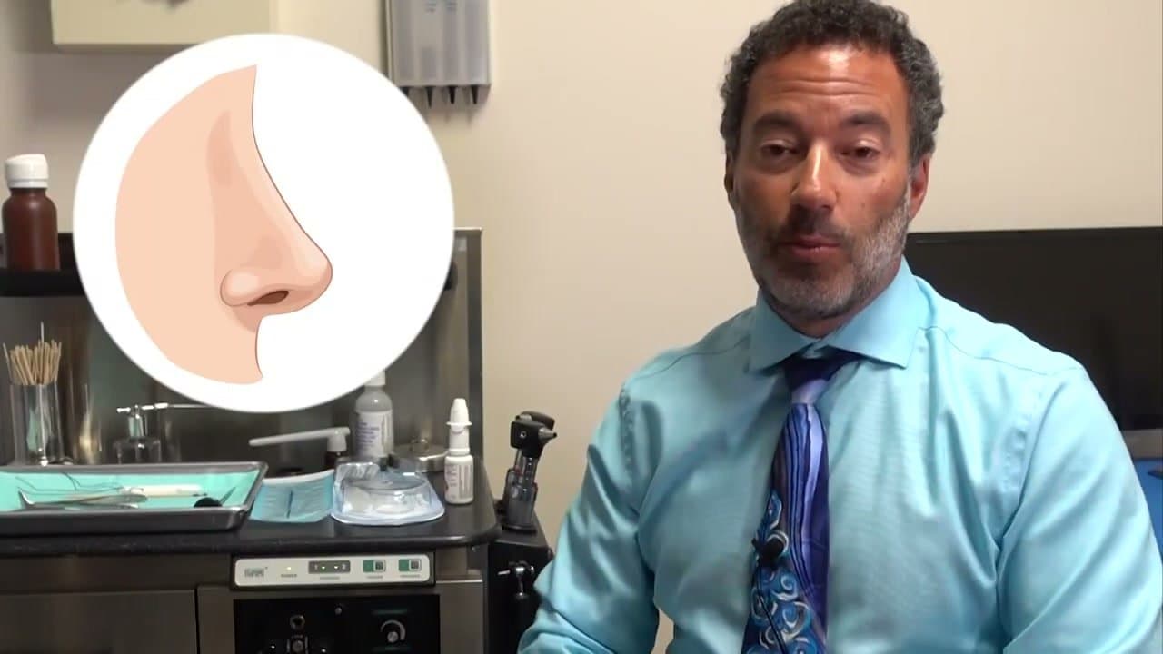 Step 3: Pinch the Soft Part of the Nose