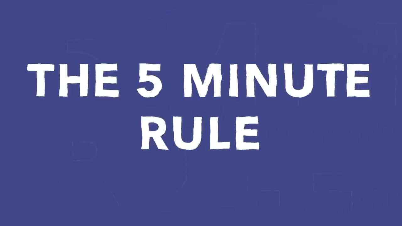 Step 7: Step 7: Trick Yourself With the 5-Minute Rule