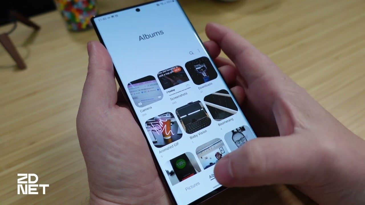The finished result: How to Take a Screenshot on Android