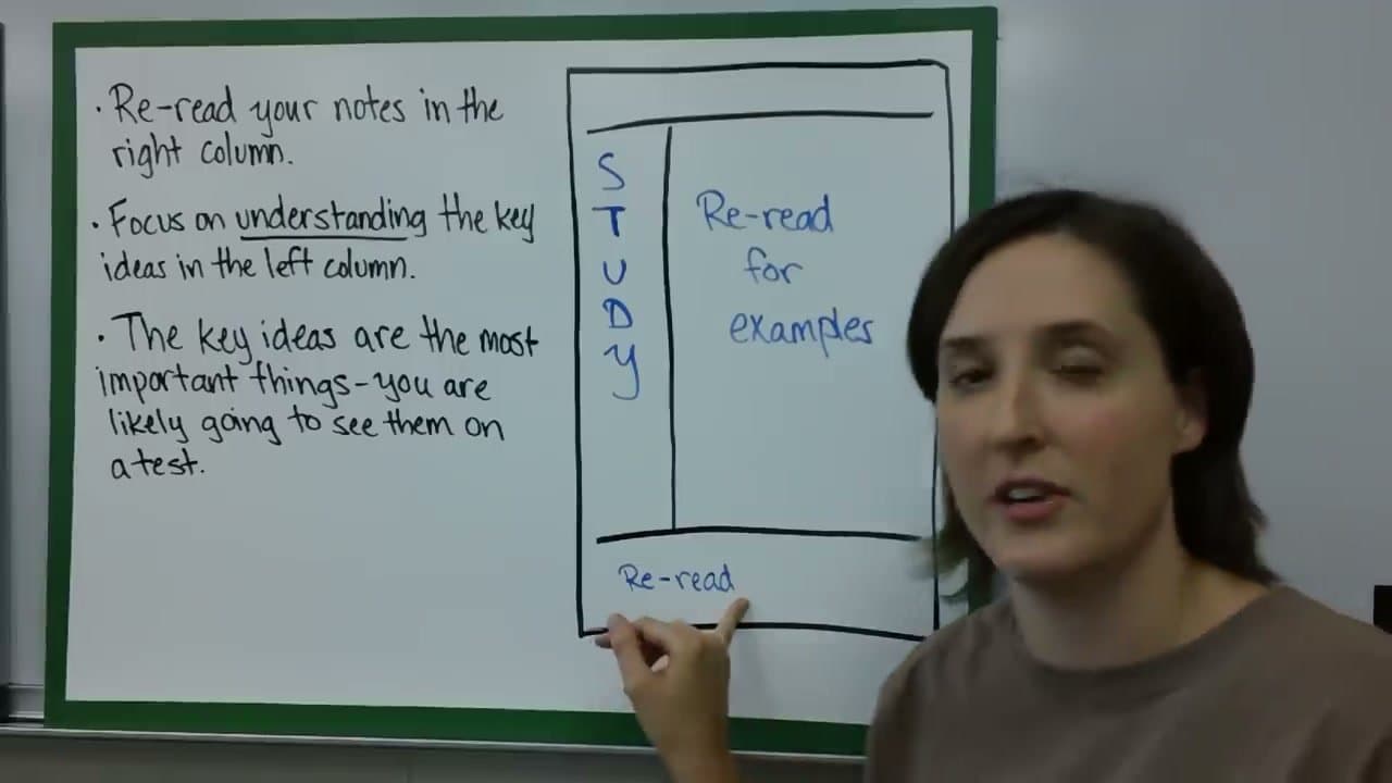 The finished result: How to Take Cornell Notes in 6 Steps