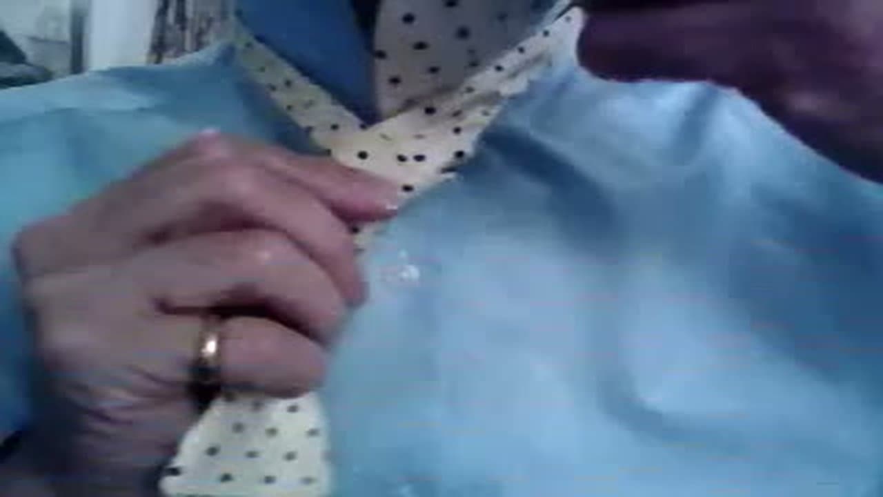 Step 3: Make the First Cross and Tighten at the Collar