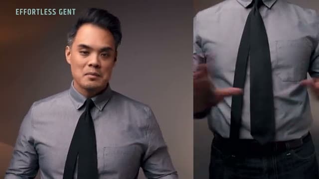 How to Tie a Tie - The Four-In-Hand Knot