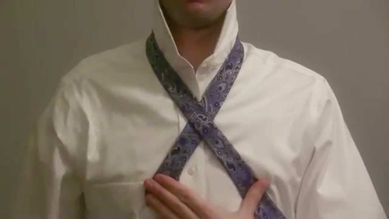 Step 2: Cross the Fat End Over