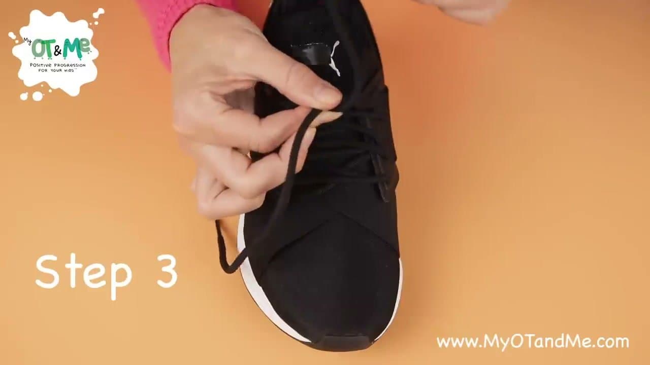 Step 2: Make an X and Pass Under