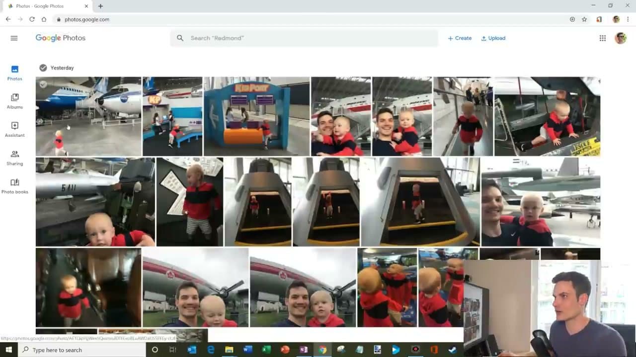 The finished result: How to Transfer Photos from iPhone to Computer