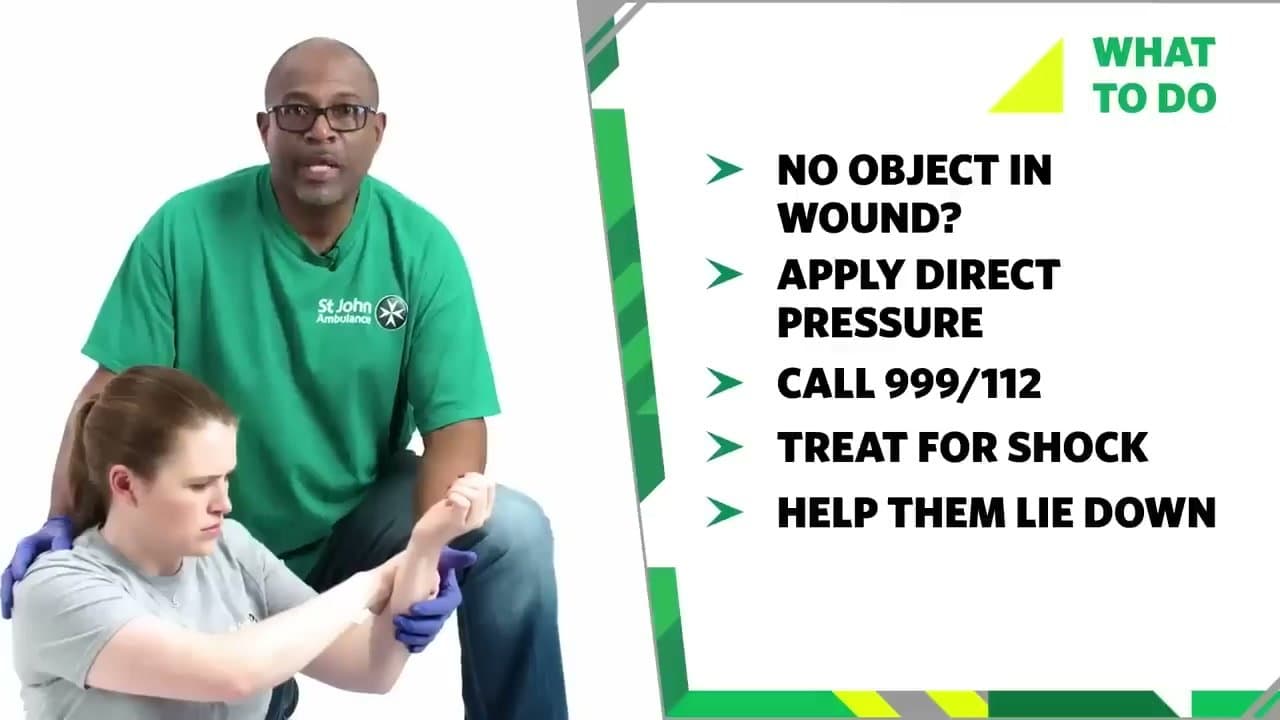 Step 5: Step 5: Treat for Shock: Lie Down, Raise Legs