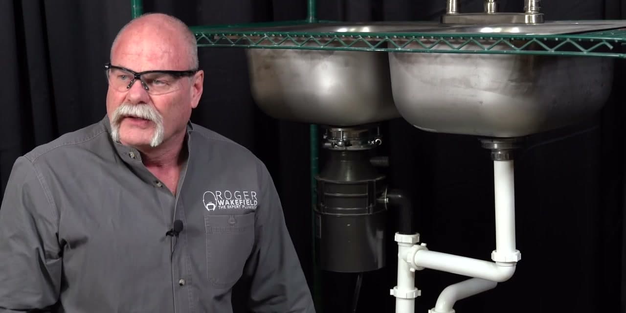 The finished result: How to Unclog a Kitchen Sink