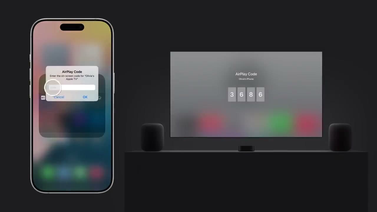 Step 5: Enter the AirPlay Passcode if One Appears