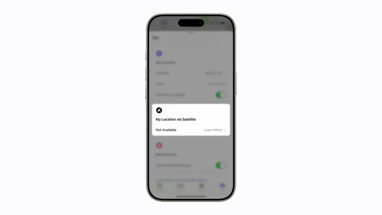 The finished result: How to Share Your Location on iPhone Using Find My