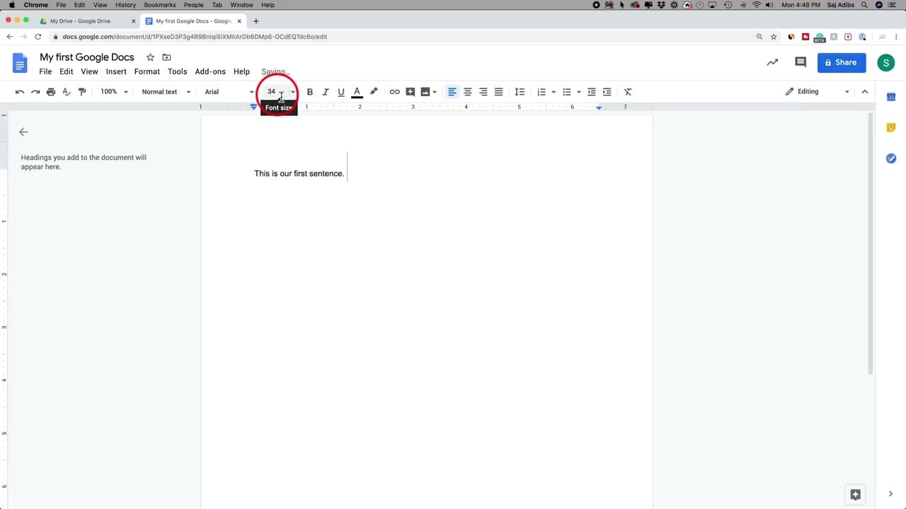 Step 5: Format Text With Fonts, Size, Bold, and Color