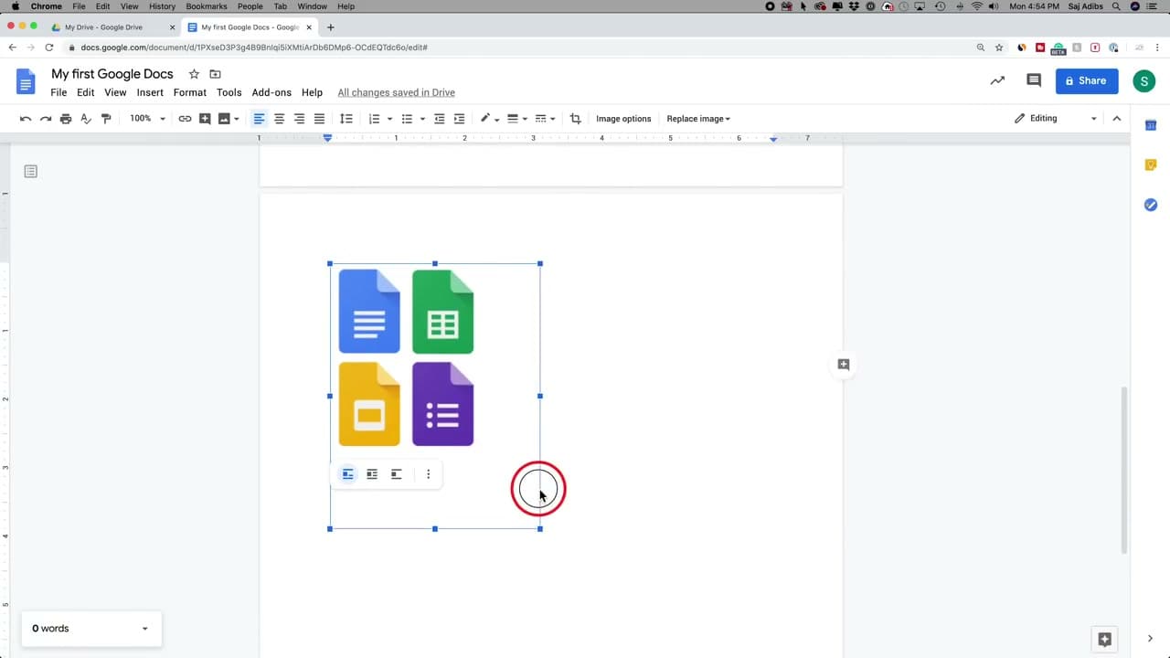Step 7: Insert Images From Your Computer or the Web