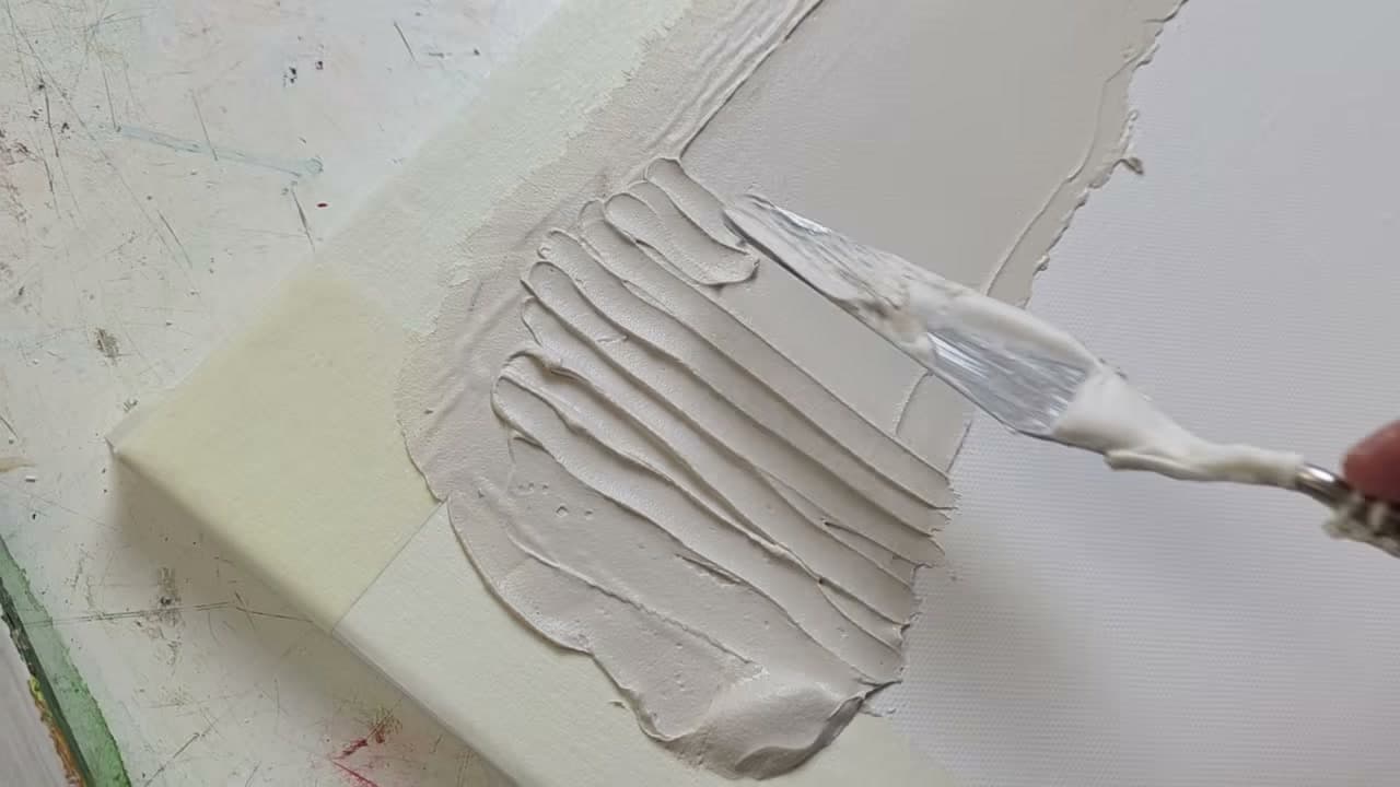 Step 10: Pull the Pattern Down - How to Use Texture Paste
