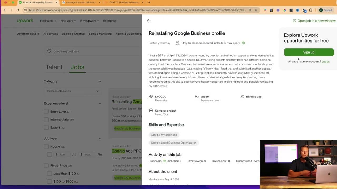 Step 4: Step 4: Click Into a Job and Read the Full Brief