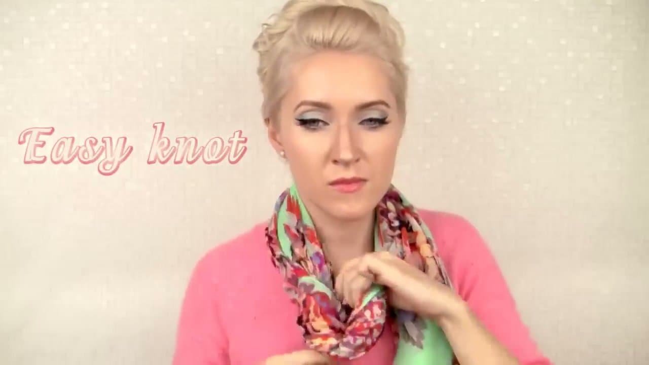 Step 2: Style 2 - Easy Knot