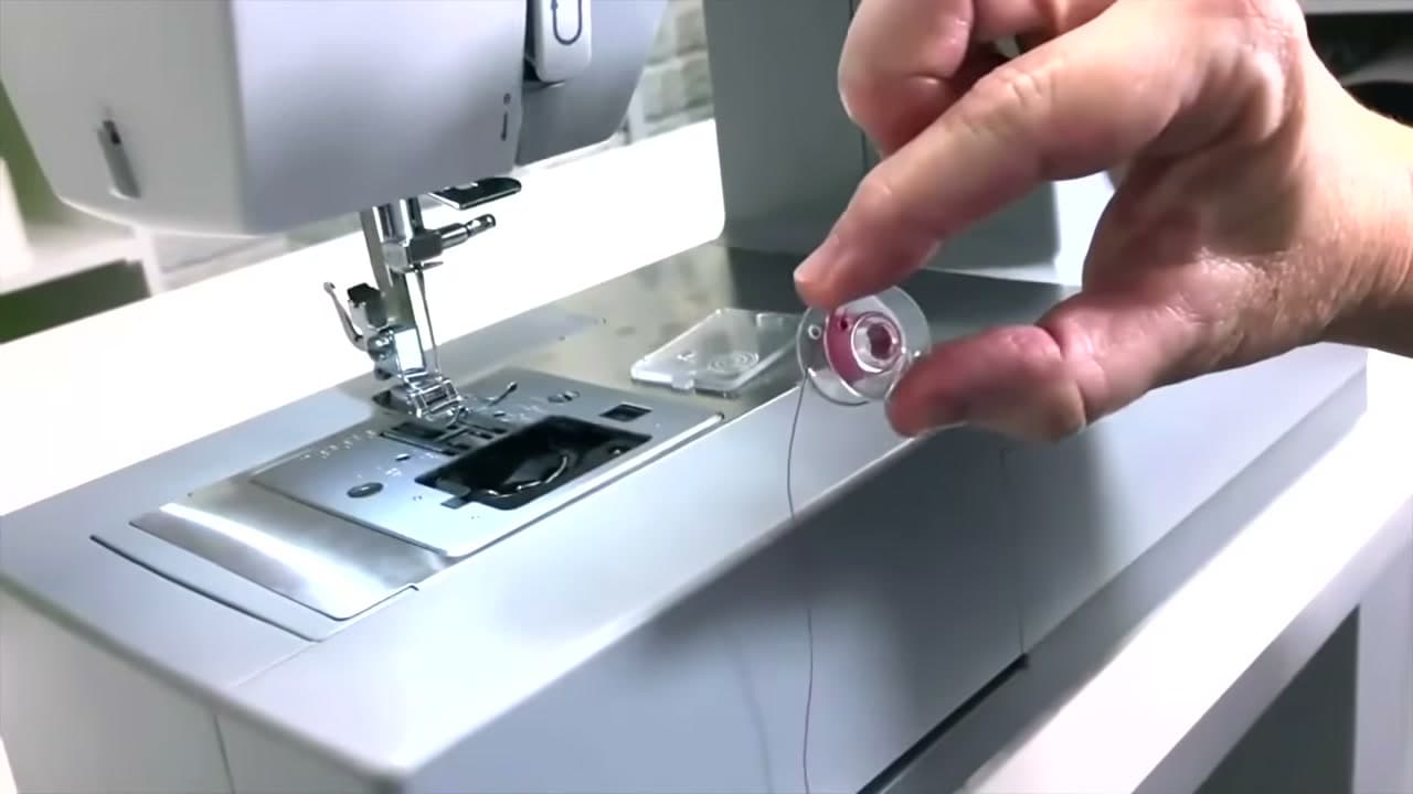 Step 9: Open the Bobbin Case - How to Wind a Bobbin