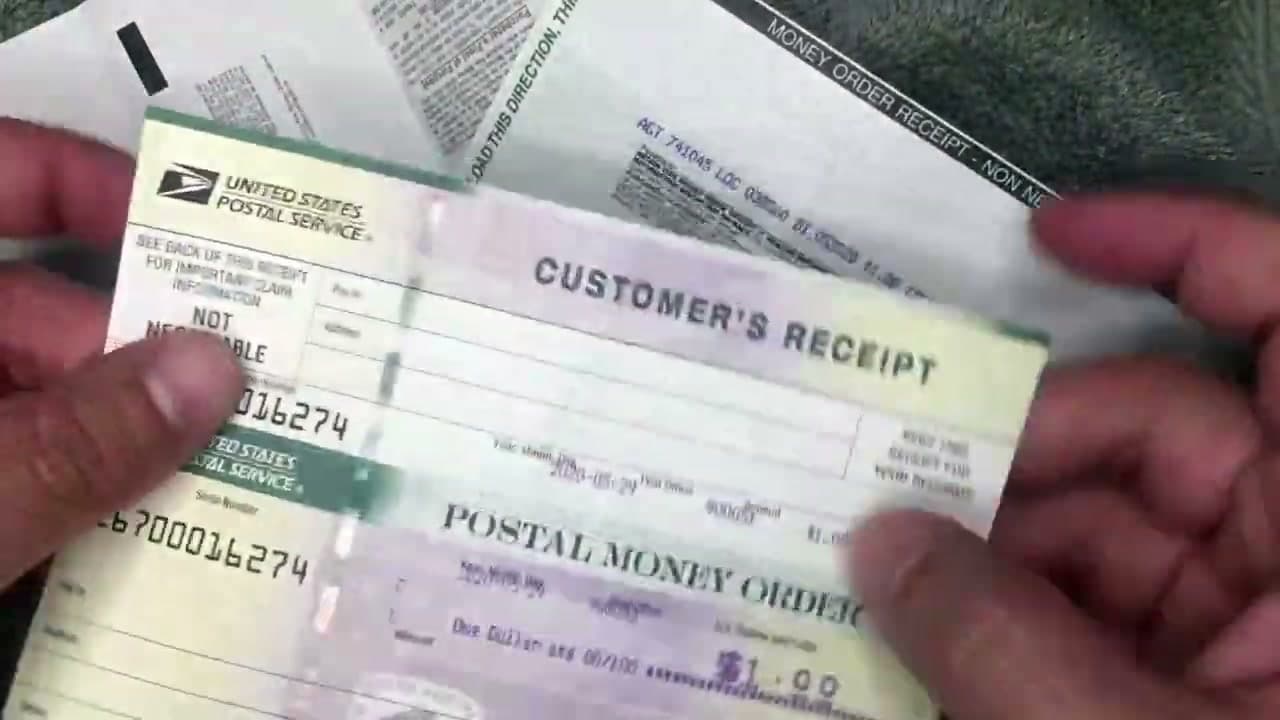 The finished result: How to Write a Money Order (Step by Step)