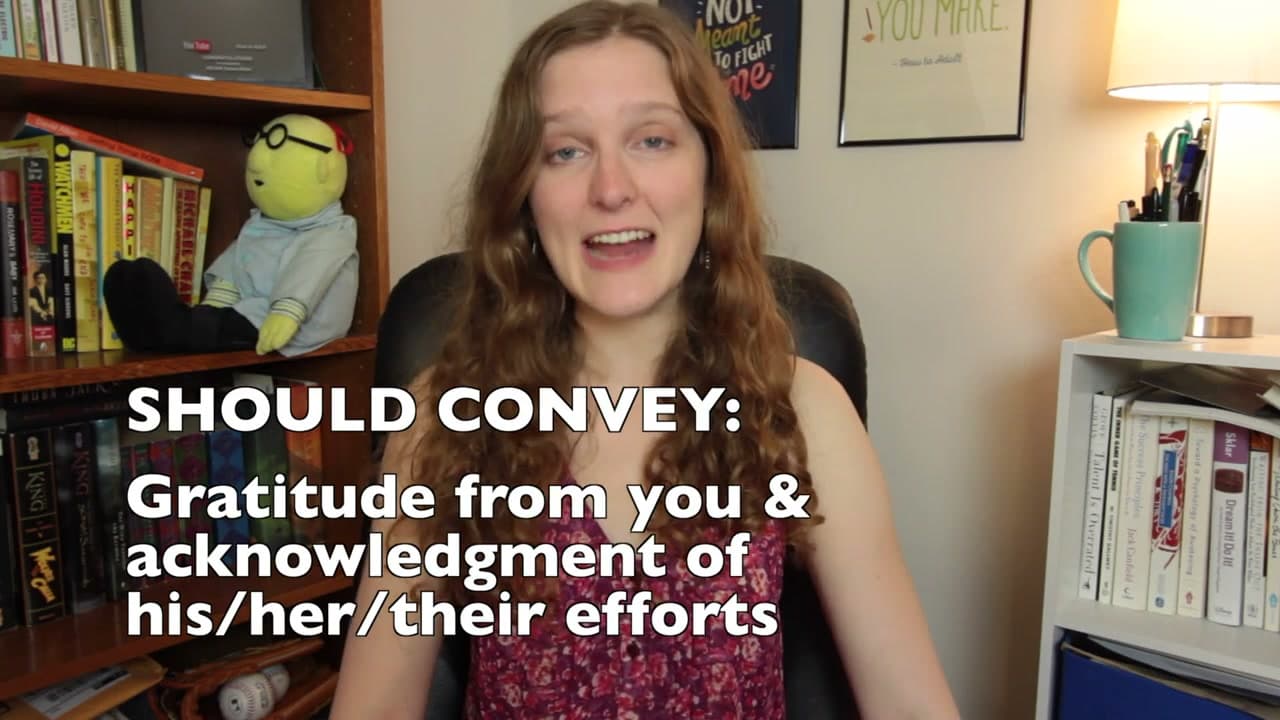 Step 6: Step 6: Example - Graduation Thank You Notes