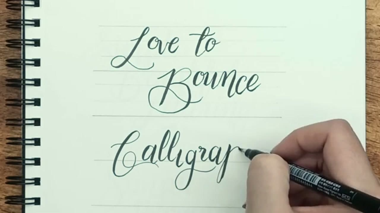 Step 6: Step 6: Try Bounce Lettering