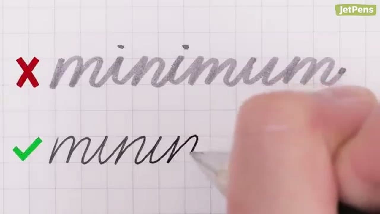 Step 3: Pick a Smooth Pen