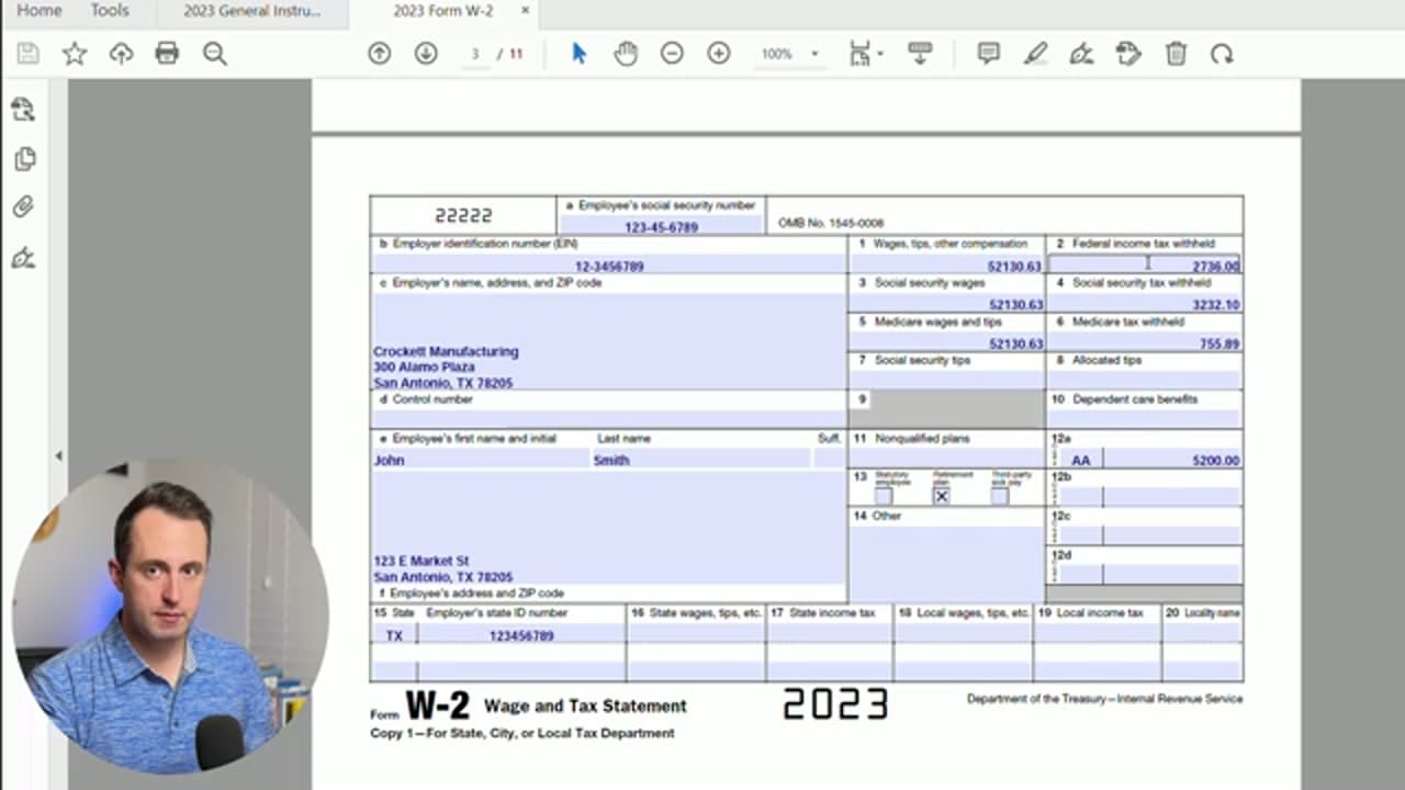 Step 3: Step 3: Box 1 - Your Taxable Wages