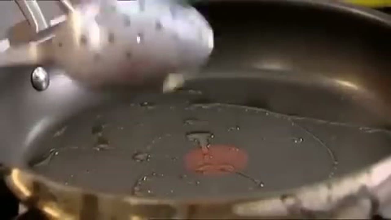 Step 3: Step 3: Add oil and butter to the warm pan