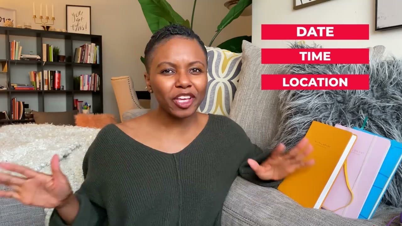 Step 5: Step 5: Start Every Entry With Date and Time