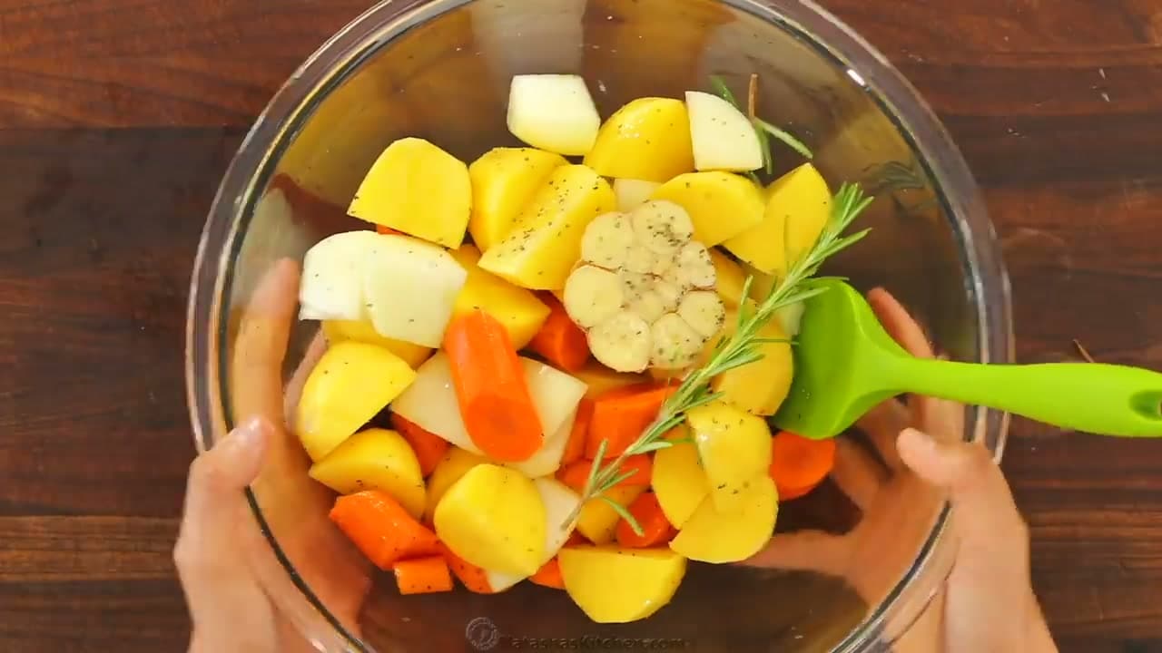 Step 2: Step 2: Season the Vegetables