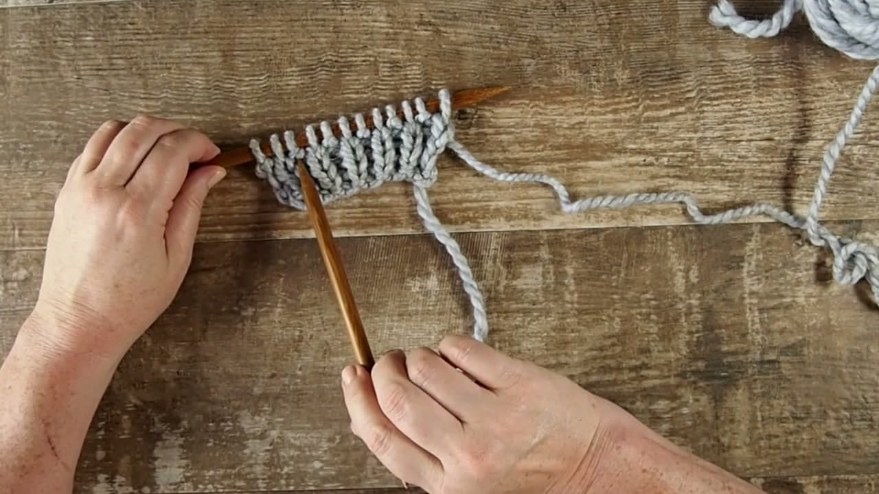 Step 8: Repeat Until the Rib Is as Deep as You Need - How to Knit Ribbing: 1x1 and 2x2 Rib Stitch