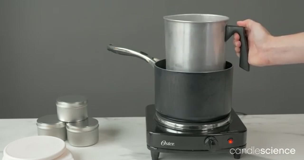Step 2: Step 2: Melt the Wax in a Double Boiler