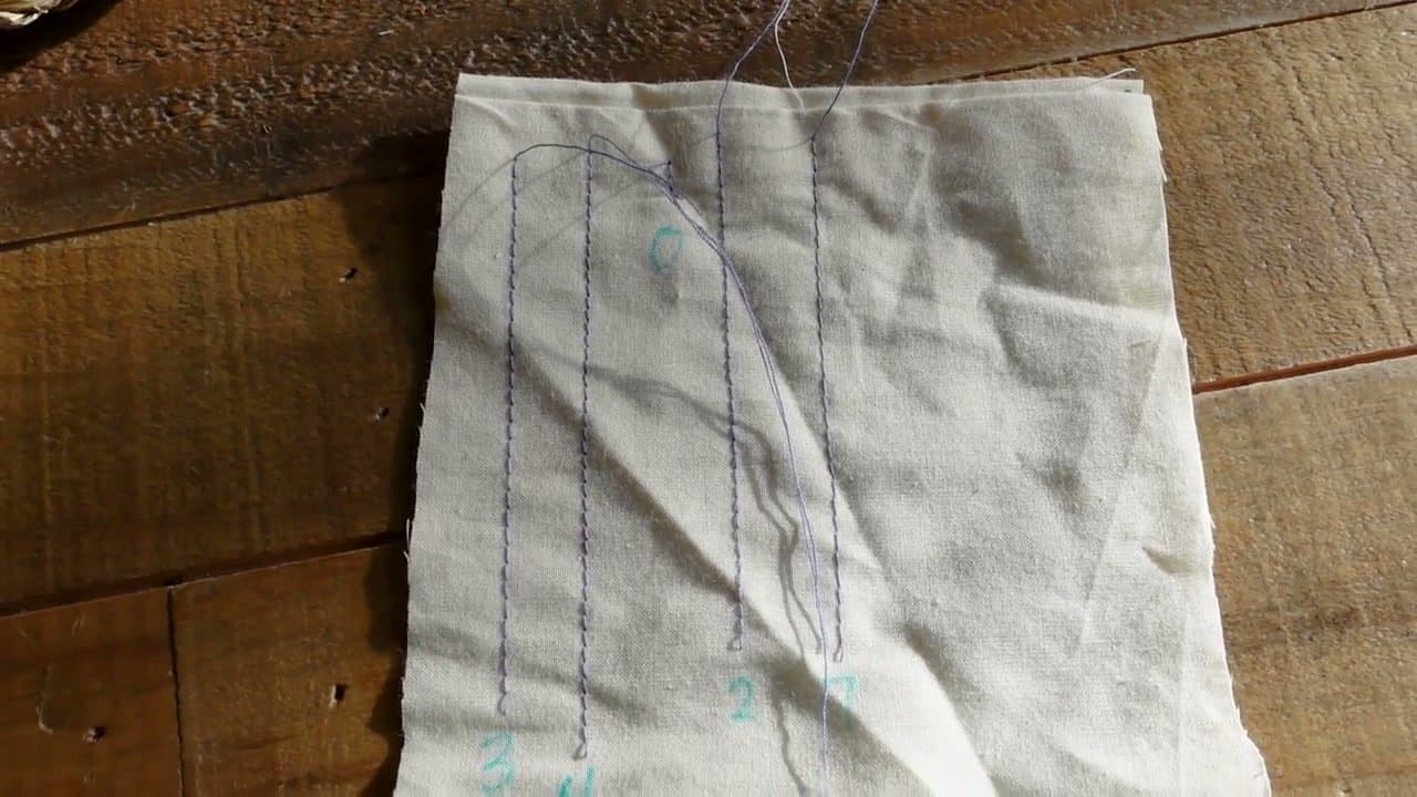 The finished result: How to Use a Sewing Machine: 8-Step Beginner Walkthrough