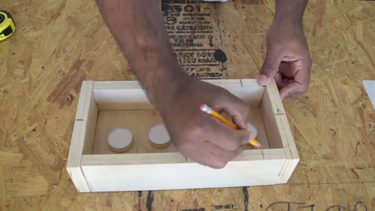Step 2: Mark the Candle Spots