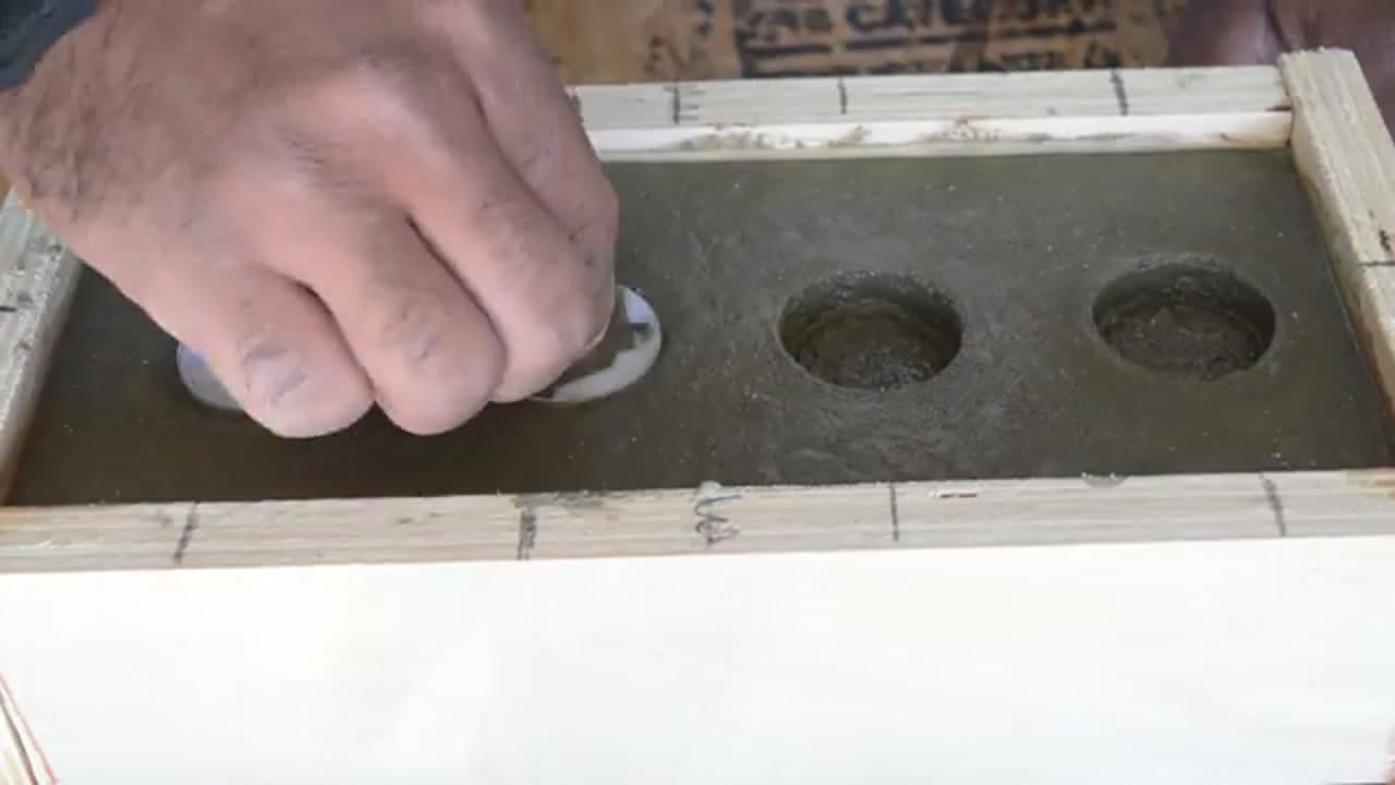 Step 4: Pour and Set the Candles