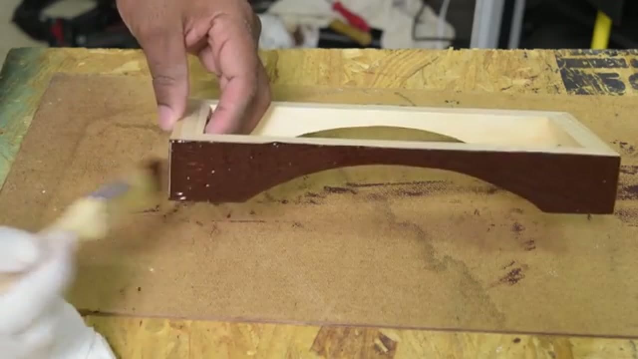 Step 7: Build and Stain the Base