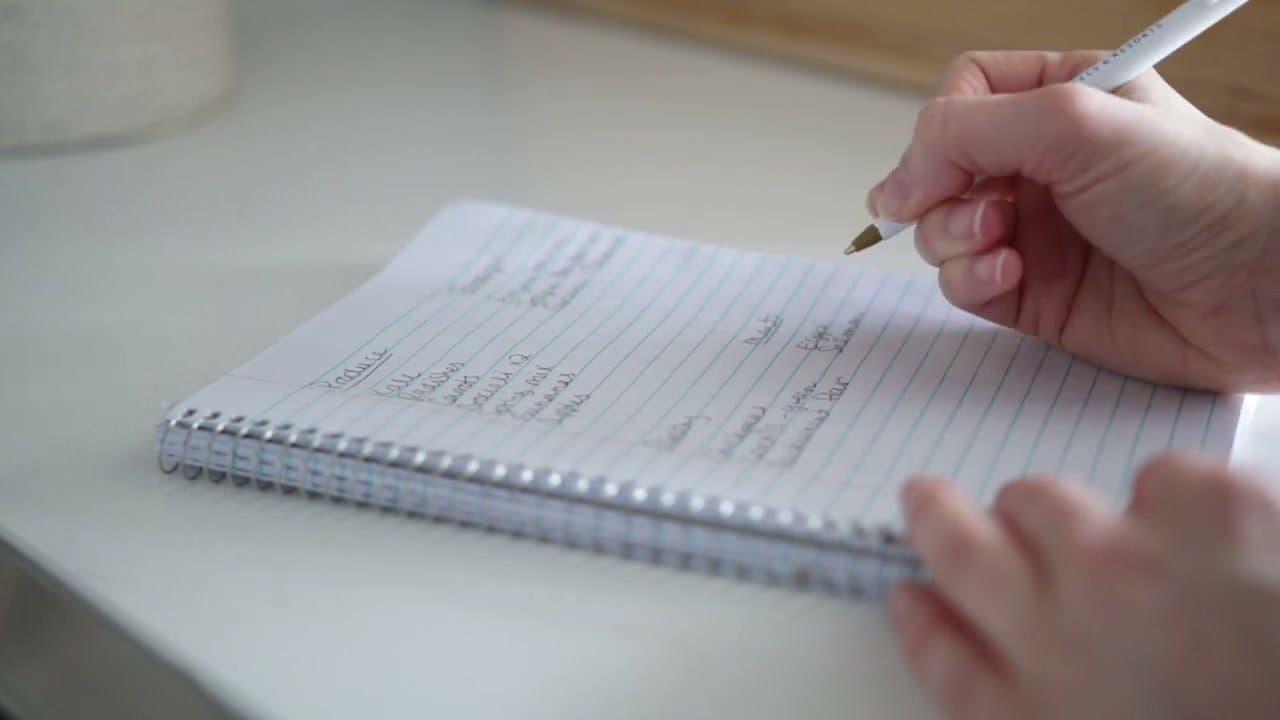 Step 5: Step 5: Write Your Grocery List From the Recipes