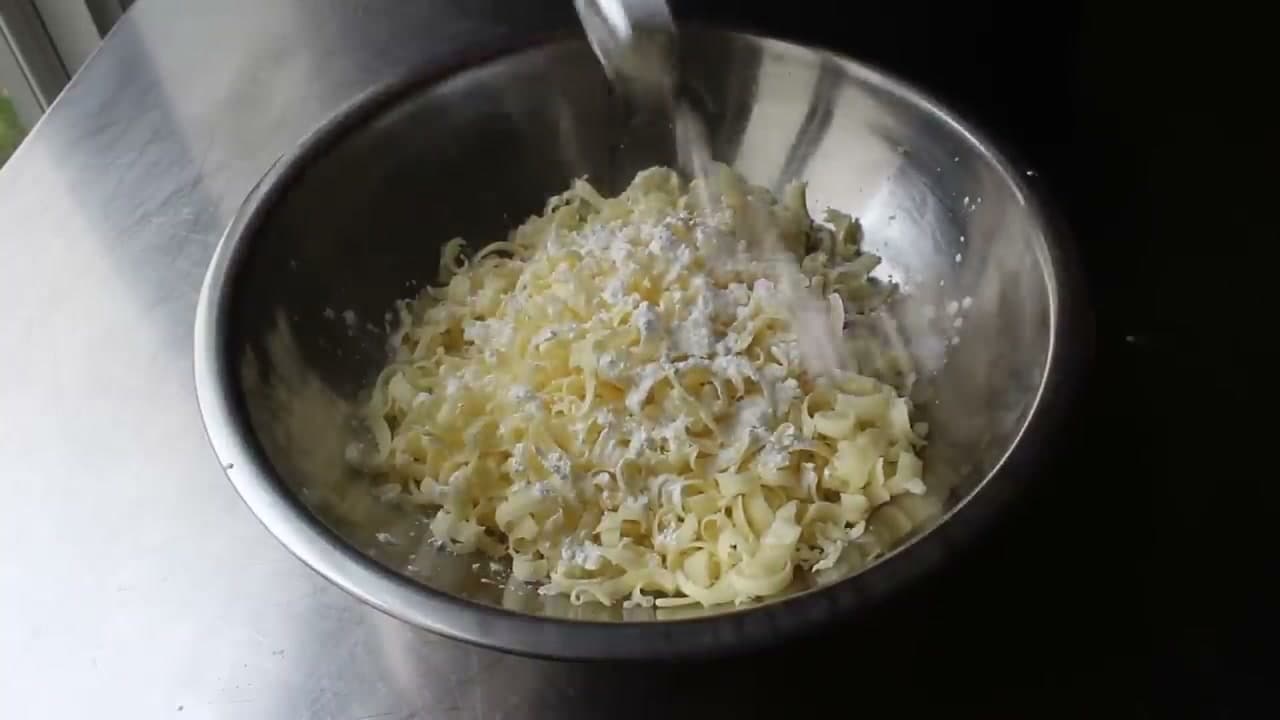 Step 2: Step 2: Toss the Cheese with Cornstarch