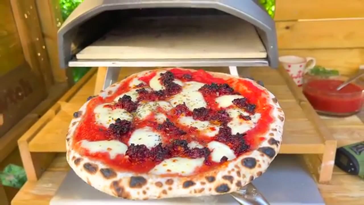 The finished result: How to Use a Pizza Oven