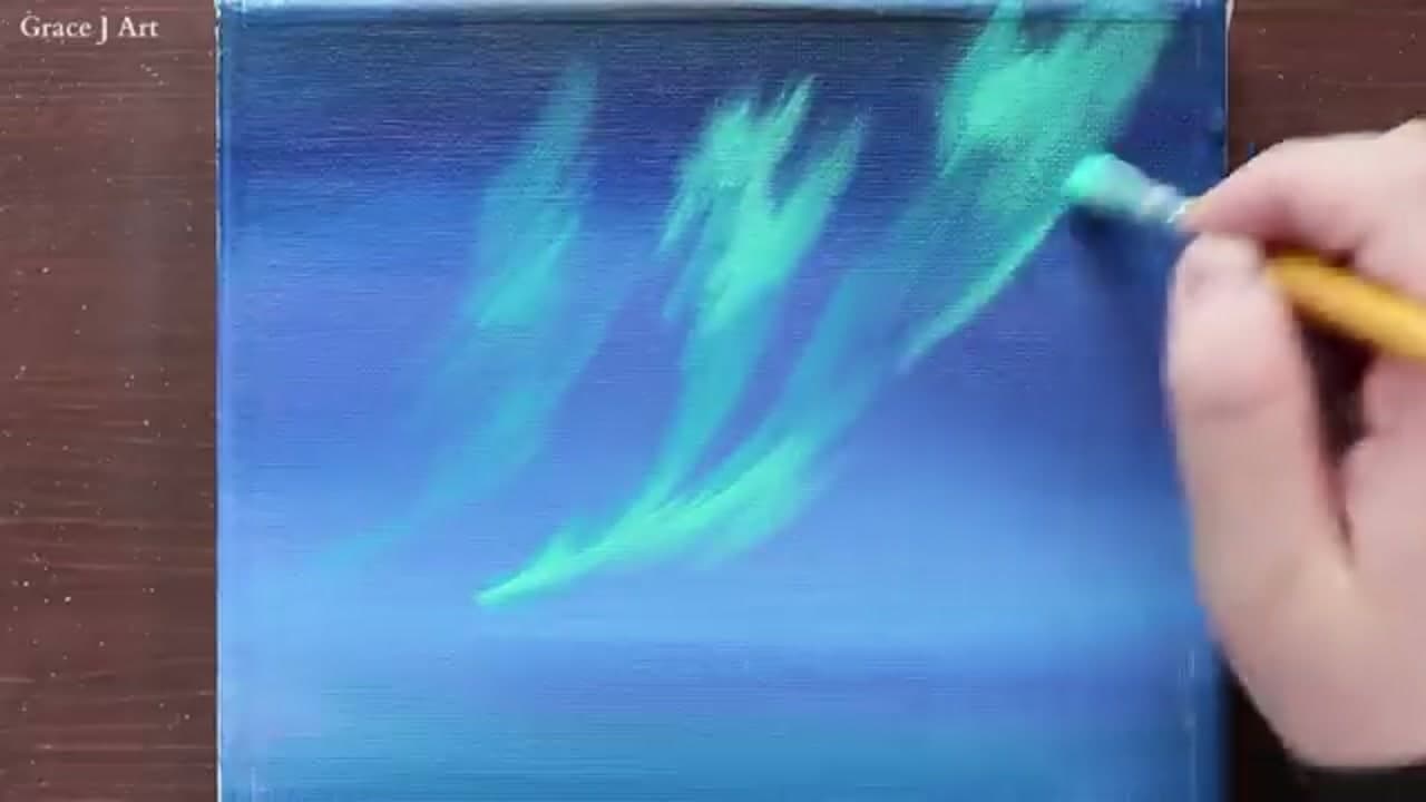 Step 3: Step 3: Build the Sweeping Aurora Bands