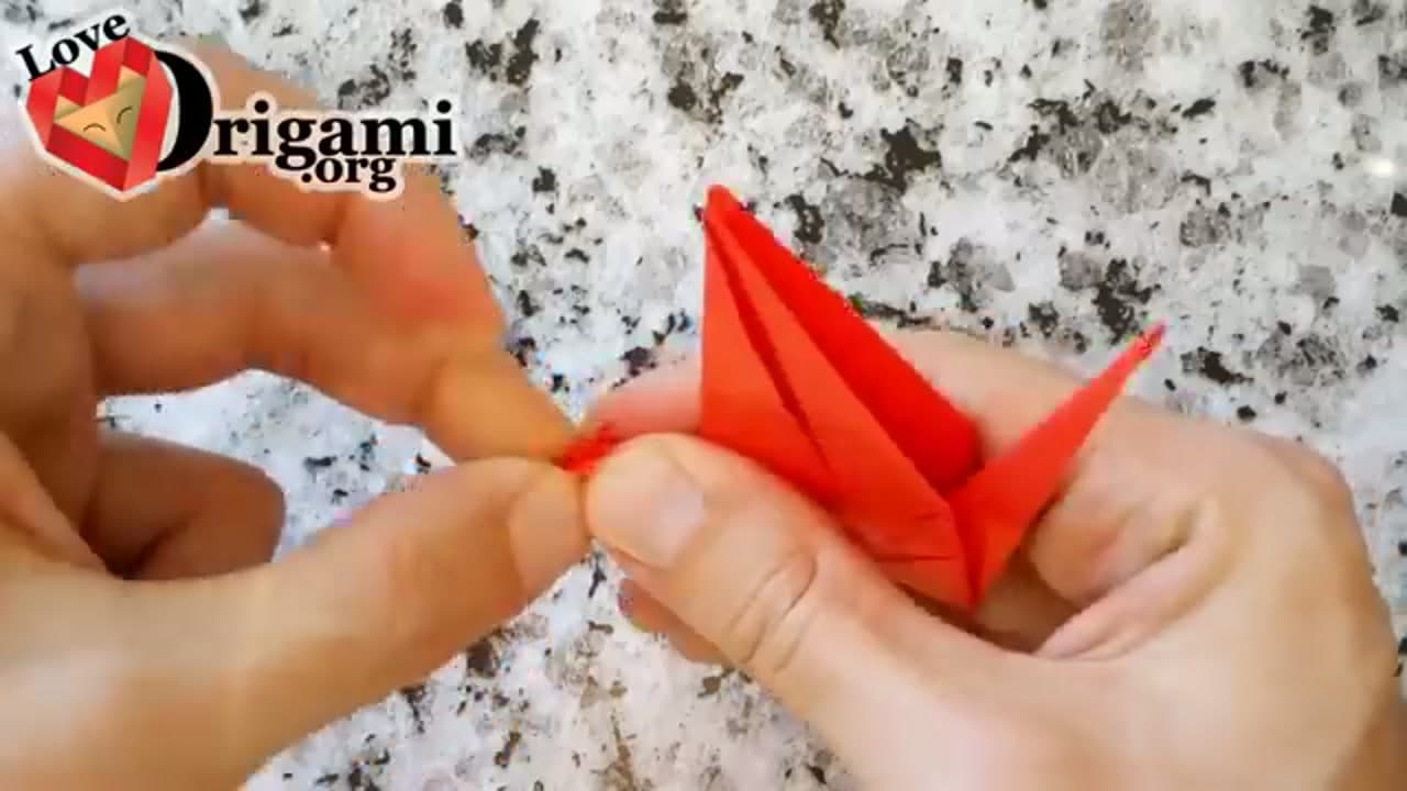 Step 6: Step 6: Reverse Fold the Neck and Tail