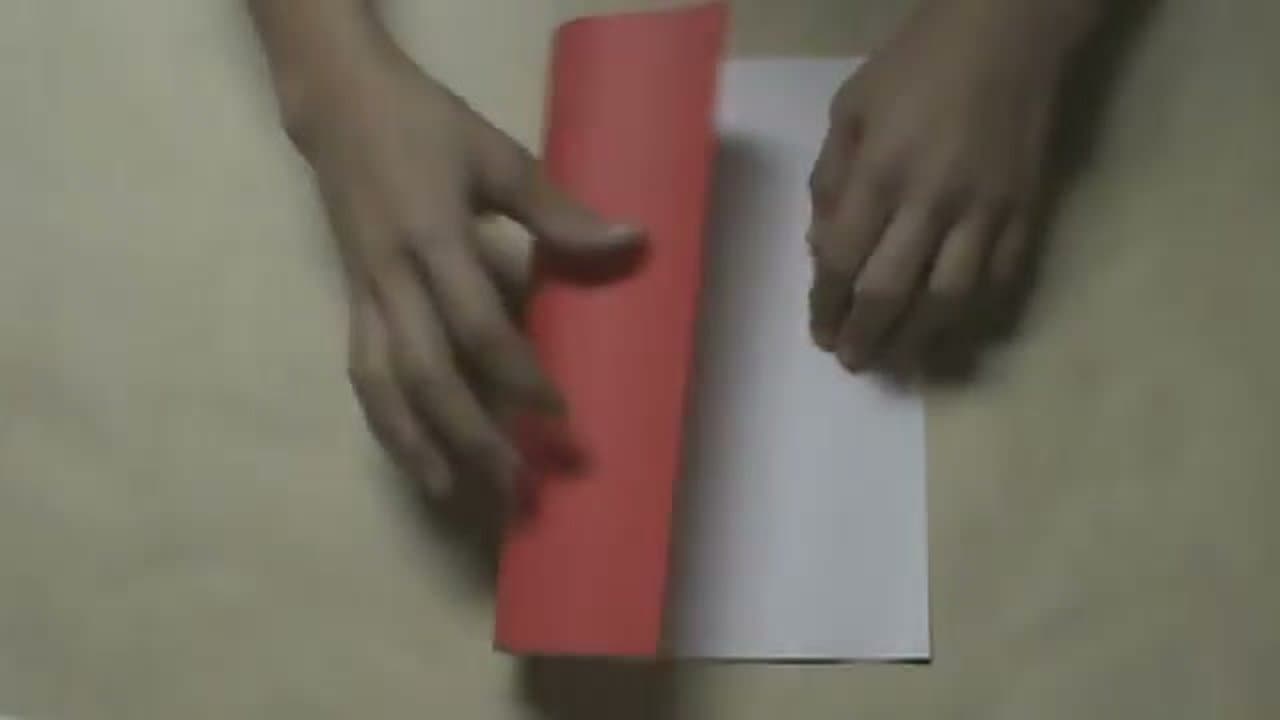 Step 1: Step 1: Crease the Paper in a Plus Pattern